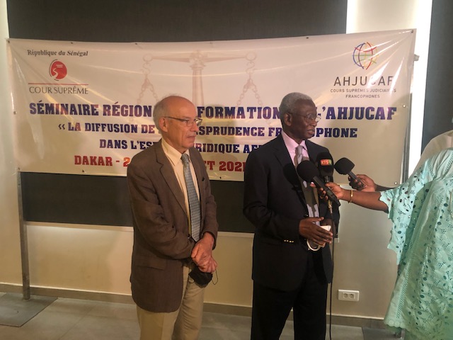 Séminaire régional de formation des correspondants AHJUCAF,  