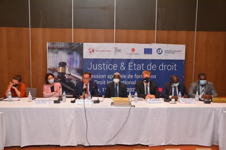 session spéciale annuelle de formation en Droit International