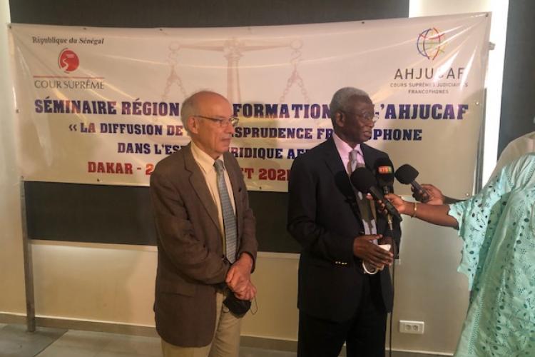 Séminaire régional de formation des correspondants AHJUCAF,  