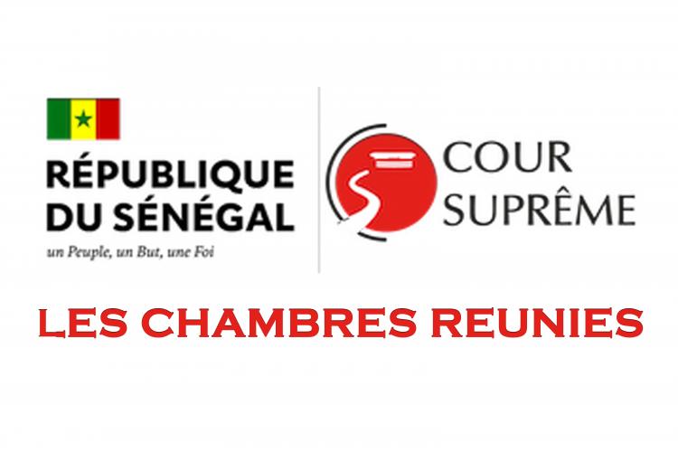 Chambres réunies 26 juillet 2022