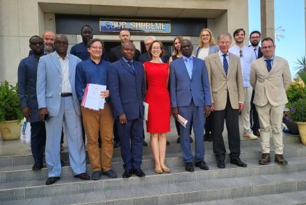 Visite Délégation de l'ambassade